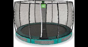 EXIT Allure Premium Trampoline ø366cm - Inground - Ingraaftrampoline - Rond - Voor Kinderen - Groen