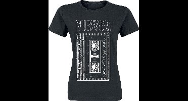 Nirvana As You Are Tape Dames T-shirt - zwart - L