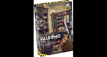 Tactic Crime Scene Palermo 1985 – Bordspel – Misdaadspel – Maffia Mysterie in Sicilië – Diepgaand Onderzoek en Morele Keuzes – Crime Scene Serie – Game Storm Studio – 1 of Meer Spelers – Vanaf 18 Jaar