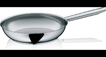 Koekenpan RVS, 24 cm - Kela | Cailin