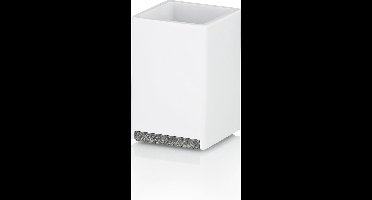 Drinkbeker Badkamer, Steen, Wit - Kela | Cube