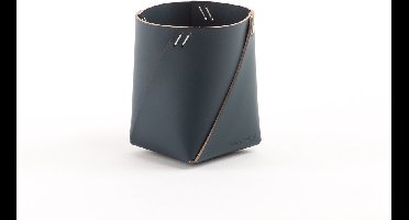 Vacavaliente - Ruca Organiser - Gerecycled Leer - Blauw