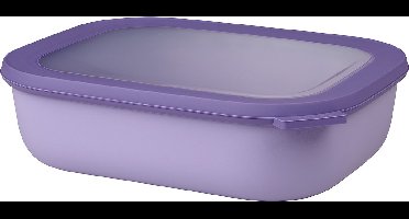 Mepal - Multikom Cirqula vershouddoos - 2000 ml - Rechthoekig - Vivid lilac