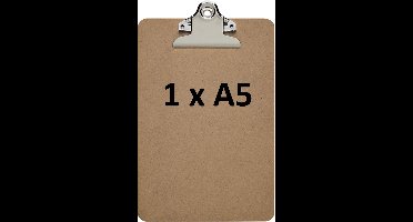 MAUL 2392470 klembord Bruin A5