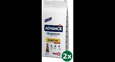 2x12 kg Advance sensitive lamb / rice hondenvoer