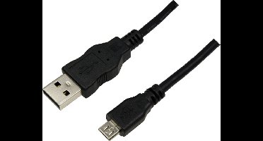 Logilink - USB 2.0 A Male naar USB 2.0 Micro Male - 1.8 m