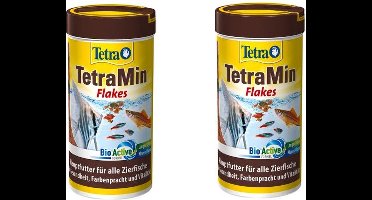 Tetra - Tetramin Bio Active - Vissenvoer - Vlokken - 250 ml - 2 stuks
