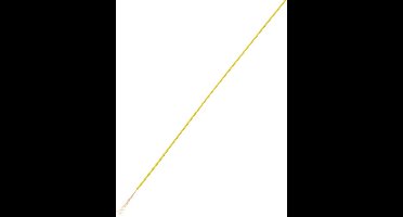 TRU COMPONENTS 1567813 Draad LiFY 1 x 0.25 mm² Geel 100 m