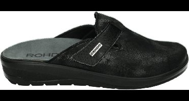 Rohde 6165 Dames Sloffen - Zwart