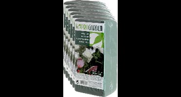 Steekschuim/oase - nat - 20 x 10 x 7 cm - groen - 6x stuks