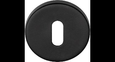 Sleutelrozet mat zwart 50mm