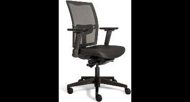 Workliving Projectas V2 Mesh Black Edition - Bureaustoel Ergonomisch Design (N)EN 1335