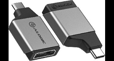 ALOGIC ULCDPMN-SGR USB grafische adapter 3840 x 2160 Pixels Grijs
