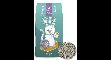 Easypets Classic 5in1 Kattenbakvulling - 20L - Klontvormend kattengrit - Zonder geur - 100% stofvrij - Natuurlijk