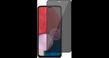 Privacy Screenprotector geschikt voor Samsung Galaxy A13 4G - Volledig Dekkende Gehard Glas Tempered Glass