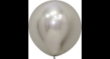 Top ballon Zilver Reflex spiegel – R24 inch = 61 cm. 1 stuk(s)