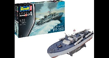 Revell Modelbouwpakket Militaire voertuigen - 65175 Patrol Torpedo Boat PT-160 - Model Set Plastic - 1:72 - Modelbouw