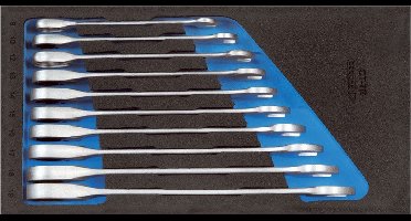 Gedore 2308894 1500 CT1-7 R Ring-steeksleutelset 10-delig
