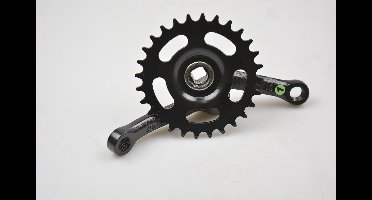 Kgs Crankstel 28t 102 Mm Zwart