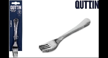 Dessert Vork - Quttin - RVS - Gebaksvork - Dessert Vorkjes - Keuken - Set van 6 Stuks