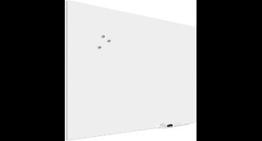 IVOL Glassboard Wit 60 x 90 cm - Magneetbord - Beschrijfbaar - Magnetisch prikbord