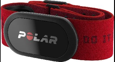 POLAR H10 Hartslagsensor - BLE ANT+ - Pro Borstband Red Beat M-XXL