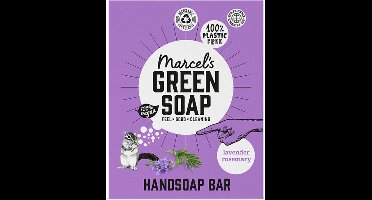 Marcel's Green Soap Handzeep Bar Lavendel & Rozemarijn - 90 gr