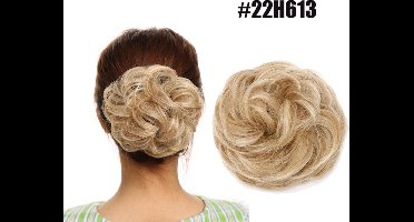 New Age Devi - Curly Haar Wrap Extension ash blond | Haarstukje | hair extensions clip in | hair clip in extensions | hair extensions clip in #22/613 Ash Blonde | extensions curly | haar wrap | hairextensions | extensions | haar extensions | flip in
