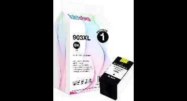 Inktdag inktcartridge voor hp 903 inktcartridges, hp 903XL Zwart (1 stuk) geschikt voor printers HP OfficeJet Pro 6860 , Pro 6950 , Pro 6960 ,Pro 6970 ,Pro 6951