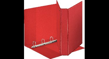 Esselte Panorama 4-rings Ringband - Rugbreedte van 38mm - Rood - 10 stuks