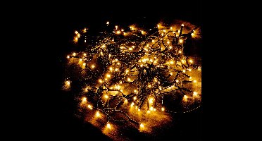 Deuba Lichtsnoer - 100 LED`s Timer 8 Lichtstanden 7m – Warm Wit