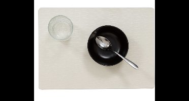 Wicotex-Placemats Jaspe wit-Placemat 12stuks