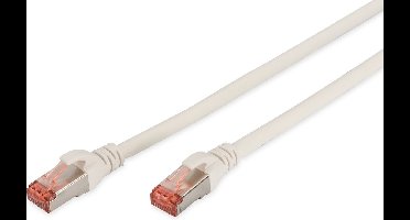 UTP Category 6 Rigid Network Cable Digitus DK-1644-0025/WH Grey White 25 cm