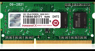 Transcend 4GB DDR3-1600 geheugenmodule 1600 MHz