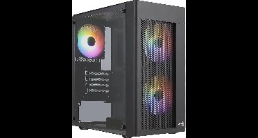 Aerocool Hexform Mini Tower Zwart