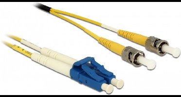Kabel optische vezel LC> ST Singlemode OS2 0,5 m