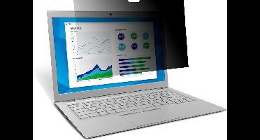 Privacy filter 3M 12.5 breedbeeld 16:9 - 27.7 cm (b) x 15.6 cm (h)