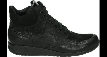 Durea 9735 E - Volwassenen VeterlaarzenHalf-hoge schoenen - Kleur: Zwart - Maat: 38.5