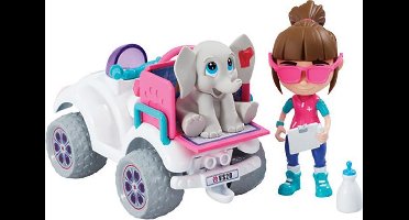 Vet Squad Voertuig Set - Quad bike & Ava - Speelset - Goliath