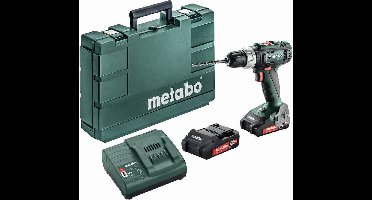 Metabo BS 18 L + 2x 2,0 AH Accu accu boormachine