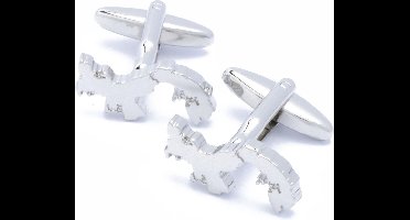 Manchetknopen - Panama Kaart Outline