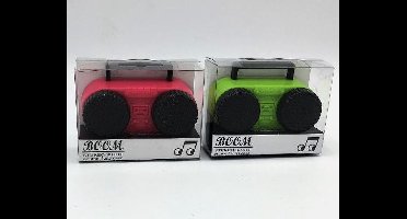 Contactlensdoosje Radio | Rood