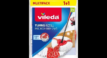 Vileda TURBO 2in1 - Vervanging - 2 stuks
