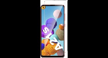 Screenprotector geschikt voor Samsung A21s - Glas Screen Protector