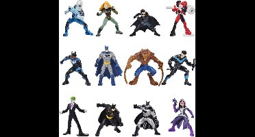 DC Comics , Batman Verzamelbaar minifiguur van 5 cm in ondoorzichtig doosje (personages en stijlen kunnen variëren)