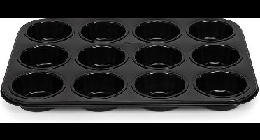 Patisse Muffinvorm 35 Cm Staal Zwart