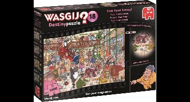 Wasgij Destiny 18 Fast Food Waanzin puzzel - 1000 stukjes