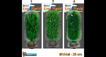 Easy Plants Aquarium kunst planten middel (Combinatieset 3)