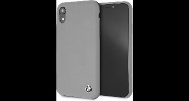 Grijs hoesje BMW - Backcover - Soft Touch - iPhone XR - Hoogwaardige kwaliteit