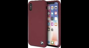 iPhone Xs/X hoesje - BMW - Burgundy - Kunststof